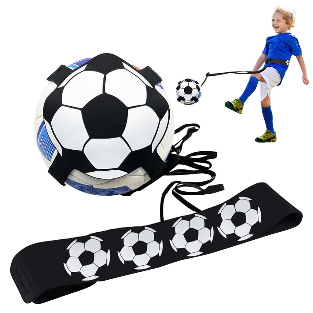 Proberos Soccer Dribbling Trainer Solo Training Football Training Waist Band for Dribbling Training Ball Control, Soccer Dribbling Trainer for Beginners, Teens Proberos Soccer Dribbling Trainer Solo Training Football Training Waist Band for Dribbling Training Ball Control, Soccer Dribbling Trainer for Beginners, Teens